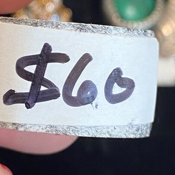 Ring Size 6.75 Sterling Silver 925 Women Semi-Precious Stone - Picture 9 of 10